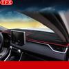 Flanell Auto Innen Dashboard Abdeckung Für Toyota Rav4 -2022 Xa50 Center Konsole Abdeckung Auto Dash Matte Teppich Sonnenschutz