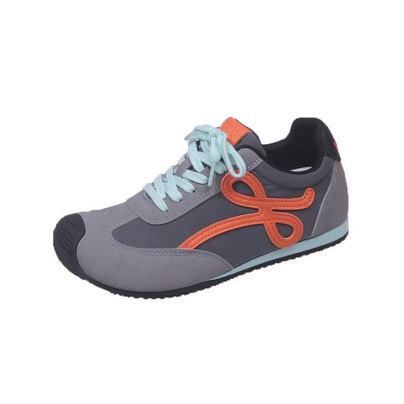 Lightweight and versatile German training shoes 2025 autumn new flat-bottomed sports and leisure shoes retro dopamine fashion Forrest Gump shoes