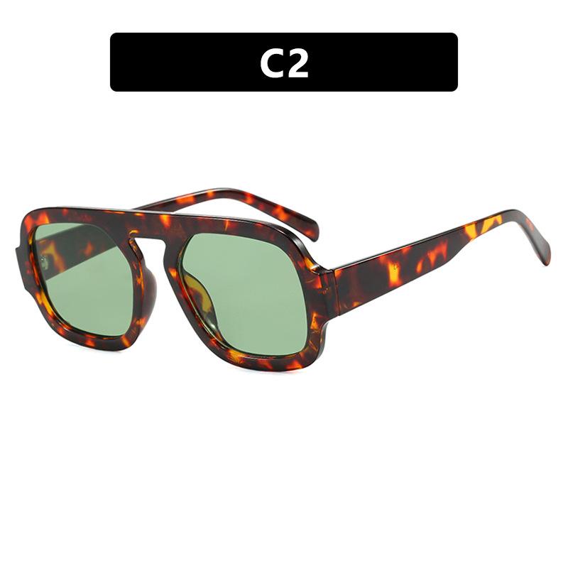 

Женские солнцезащитные очки, Модные очки-авиаторы с одинарной перекладиной