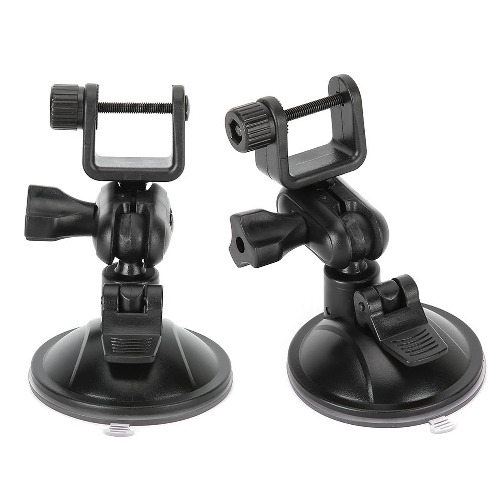 2Pcs 360 Degree Rotating Driving Video Recorder Sucker Bracket 65mm GPS Suction Cup HolderU Shape Head