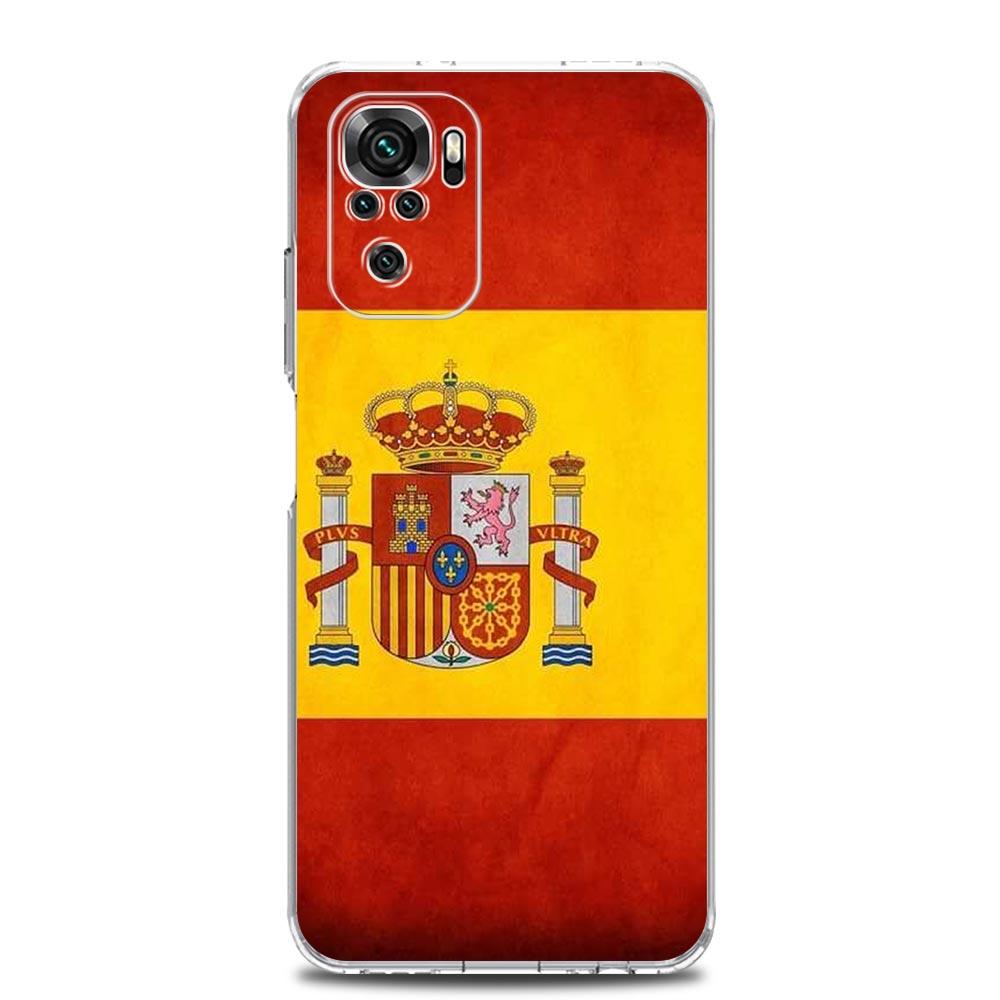 Spain Bull Flag Soft TPU Phone Case For Xiaomi Redmi Note 15 14 13 12 4G 10 11 Pro Plus 5G 14C 13C 12C 10C 9A Cover