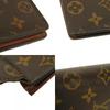 Used 12564 Portefeiulle Braza M66540 7940 New LV Logo Flower Brown Bifold Monogram Armagnac Men's from Japan AUTHENTIC
