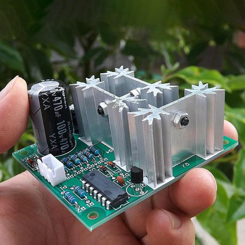 Dc 6V-90V 15A Dc Motor Speed Controller Dc 6V 12V 24V 36V 48V 72V 90V High Power Pwm Stepless Speed Control Board