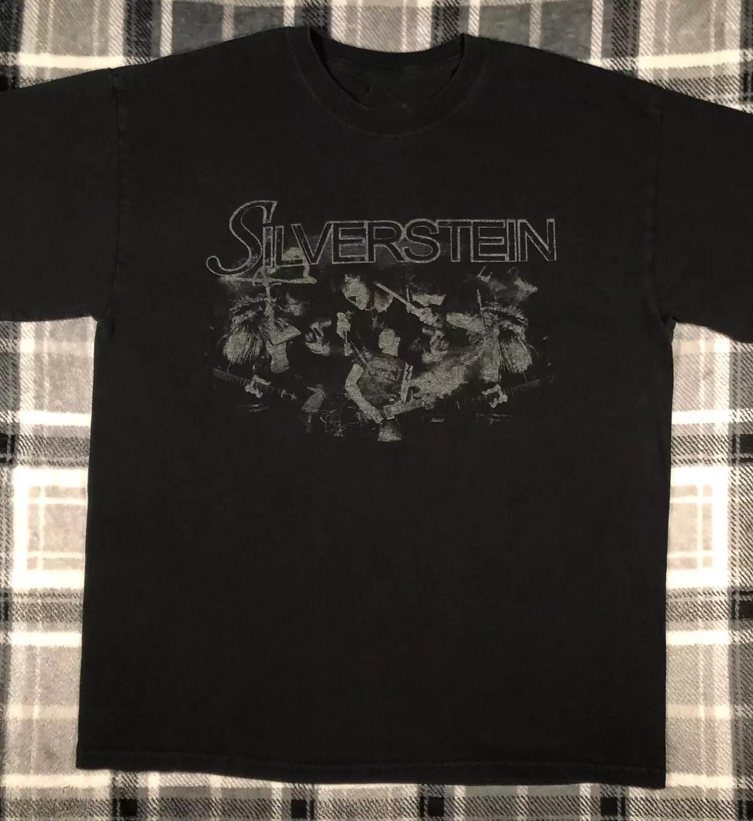 New Silverstein Band Black T Shirt Full Size S-5XL S