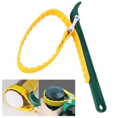 Clé à sangle pour filtre à huile et carburant, robuste, réglable, 23 cm