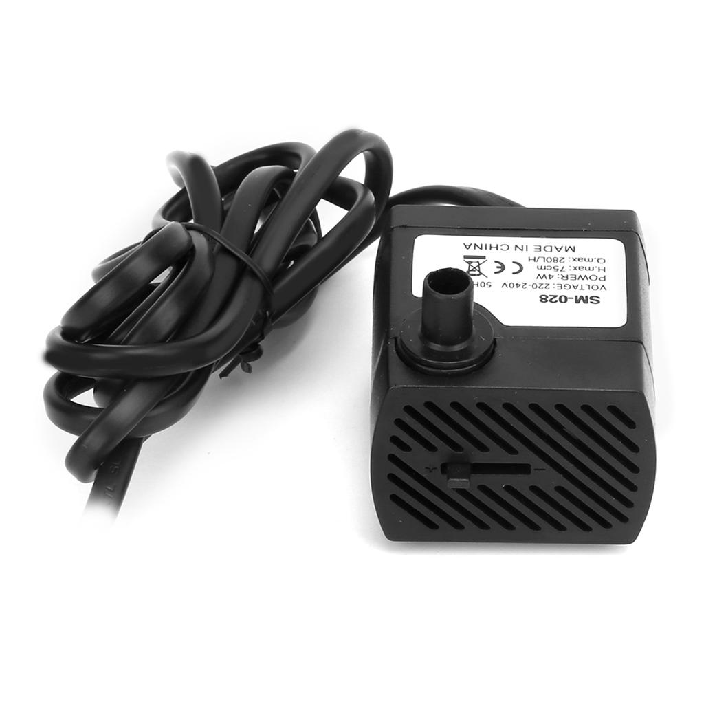 Small Submersible Pump Quiet and WearResistant Fish Tank Fountain Submersible Pump 4W