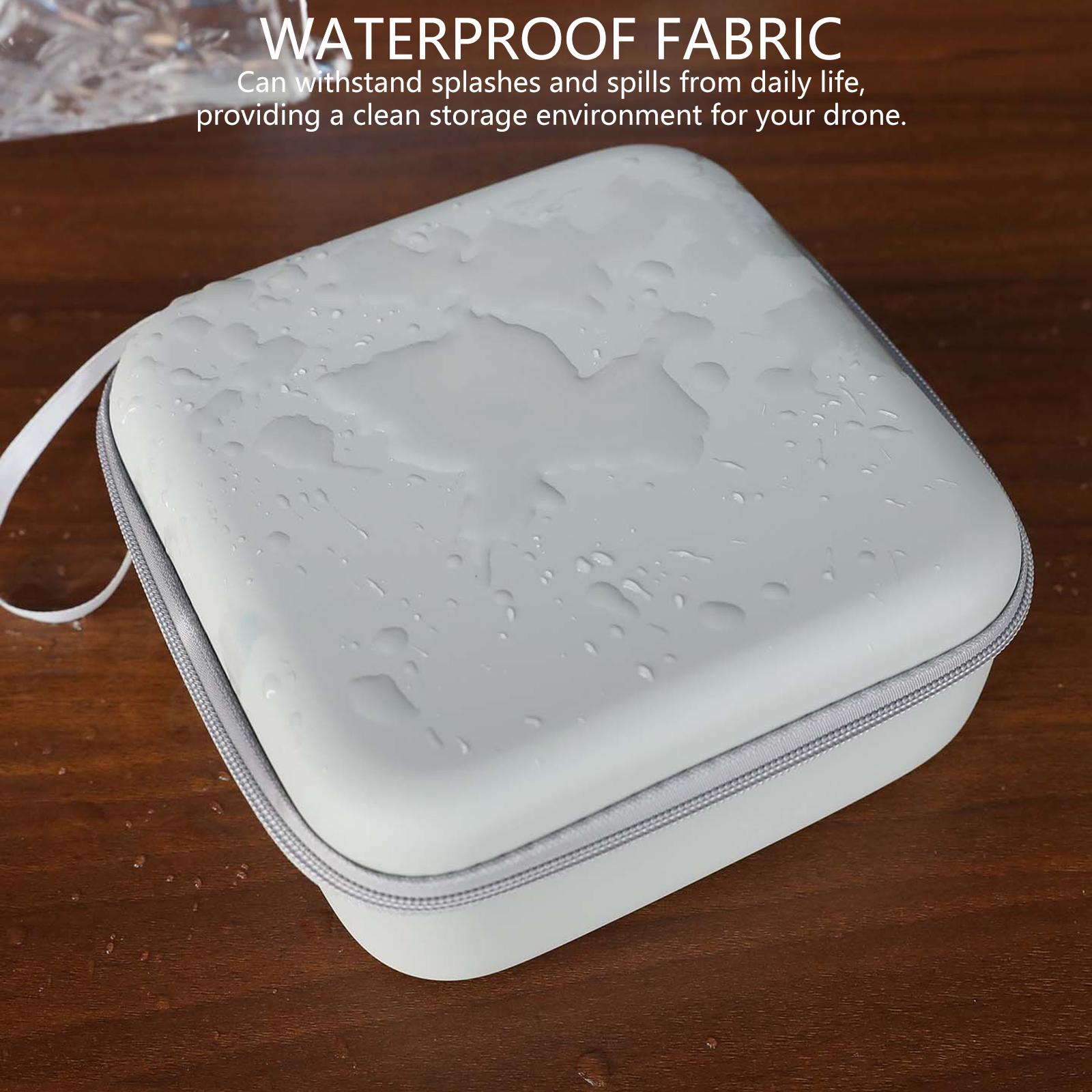 

Lightweight Dustproof Camera Hard Carrying Case Exterior Soft Flannel Lining For 2 Drones Accessories чорний
