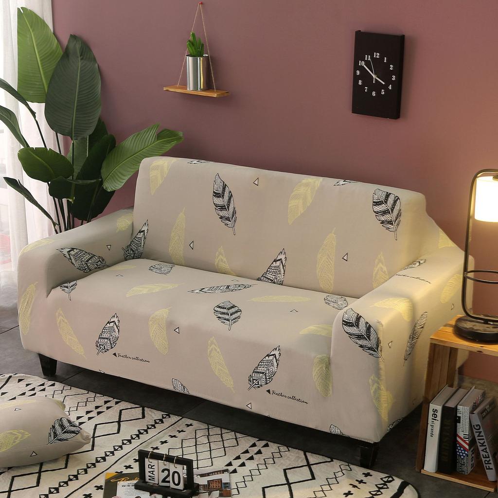 Printed Elastic All-inclusive Sofa Cover Washable Elastic Sofa Dust Cover Sofa Cover
