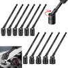 Square Hole Connector Hex Socket 360 Degree Rotatable Black