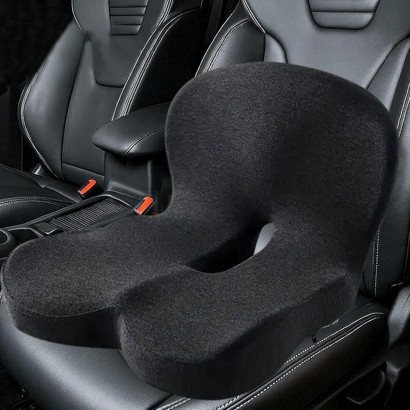 Memory Foam Seat Back Pain Support Booster Cushion Chair Car Pillow Lumbar~