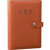 Invoice folder, bill storage folder, leather high-end business archive bag, office supplies, stationery sorting artifact, value