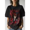 Hellsing Alucard Anime Grafické Pralé Bavlněné Tričko Unisex Oversized Krátký Rukáv Harajuku Streetwear Neformální Topy