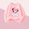 2026 Autumn New Girls Casual Sweatshirts Kids O Neck Hoodies Cartoon Print Children's Long Sleeve Tops Breathable Sport Clothes