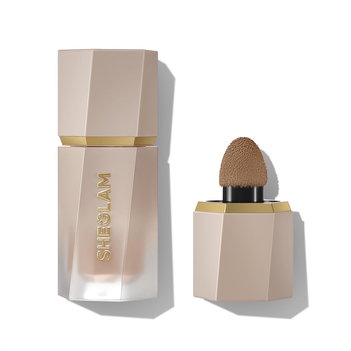 SHEGLAM Liquid Bronzer waterproof liquid contouring for contouring and definition - Long-lasting, (Hazelnut Latte)