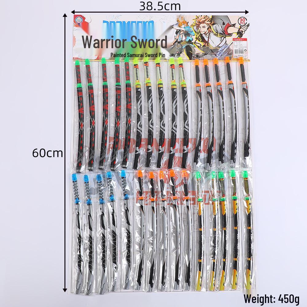 Creative Ninja Crystal Knife Set: Luminous Sound & Light Samurai Toy Sword for Kids