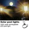 Waterproof Solar Pool Lights Pool Lighting Products LED Framed Swimming Pool Lights Solar Fence Decor For Romantic Atmosphere