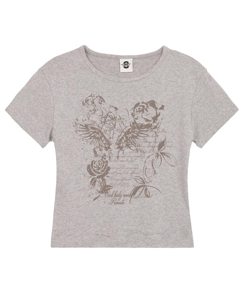 PRIMATE Rosy Women'S Short Sleeve T-Shirt With Rib 6 Colors
