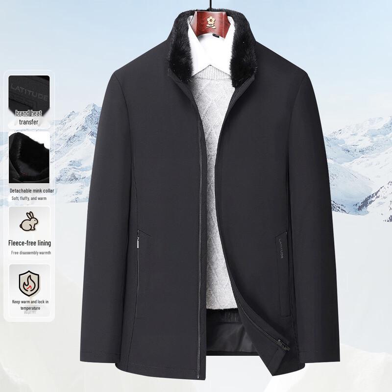 

Мужская повседневная куртка MONTAGUT со съемной меховой подкладкой 2XL (54)