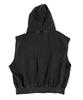 Sk8Er Rock Pigment Hood Zip-Up Vest Stone Charcoal