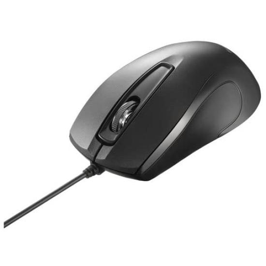 

BSMBU110BK USB BlueLED Optical Mouse 3 Buttons (Black) чорний