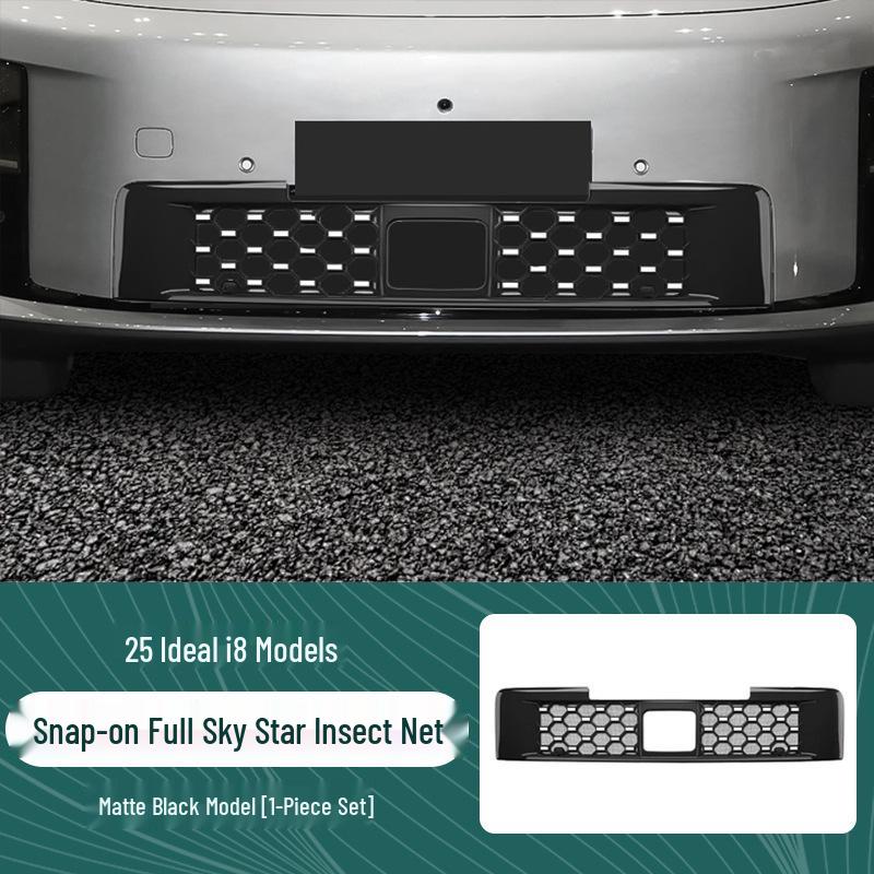 25-Model Compatible Anti-Insect Net Buckle Front Grille Starry Sky Decoration Accessory for Ideal i8/i6
