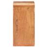 Nightstand 40 X 30 X 60 Cm Solid Wood with Honey Colored Finish