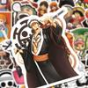 50PCS/set One Piece Anime Stickers DIY Phone Snowboard Laptop Luggage Fridge Guitar Graffiti Cartoon Sticker Decal for Kid