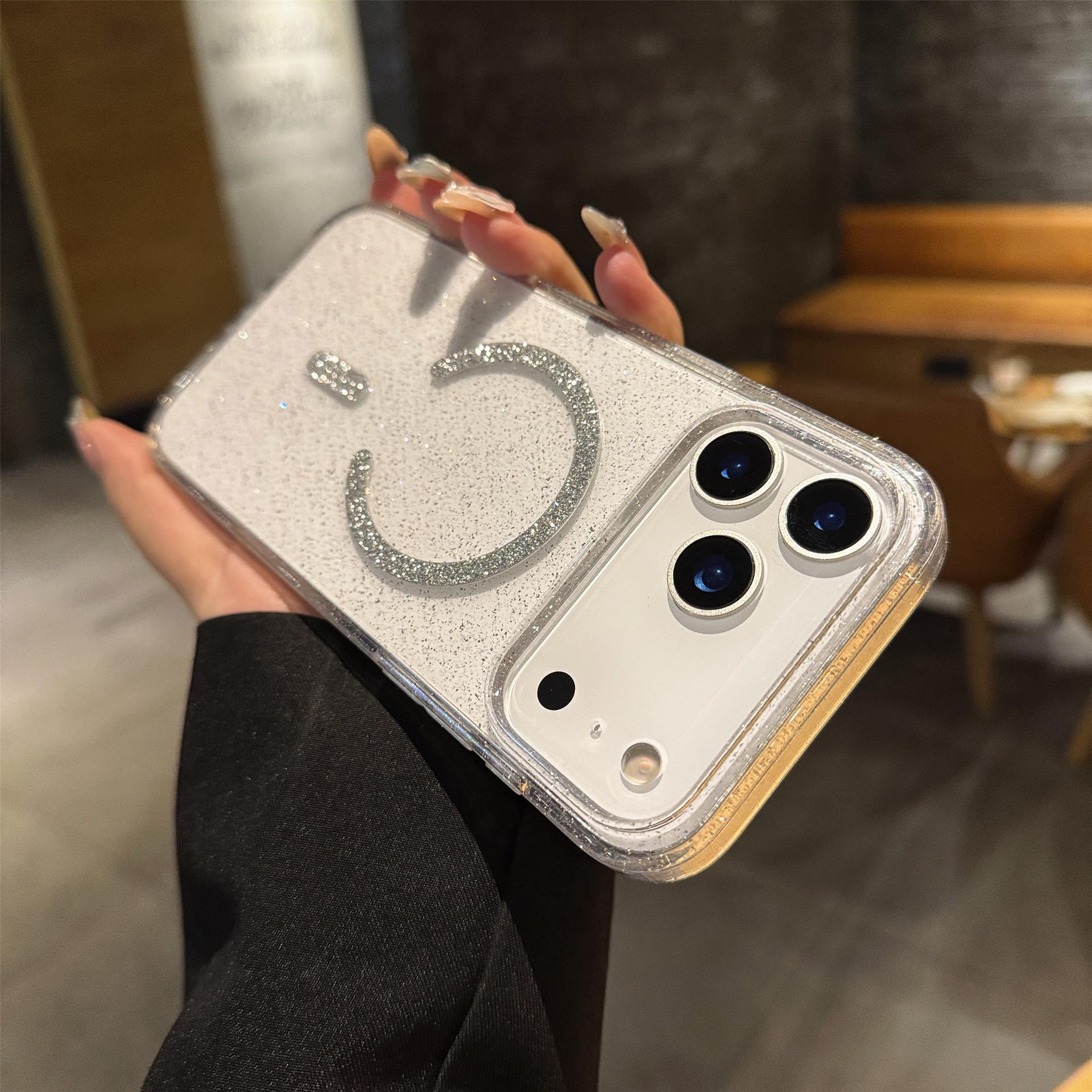 

Starlight Glitter Magnetic Phone Case for Apple 17 Pro Max 12