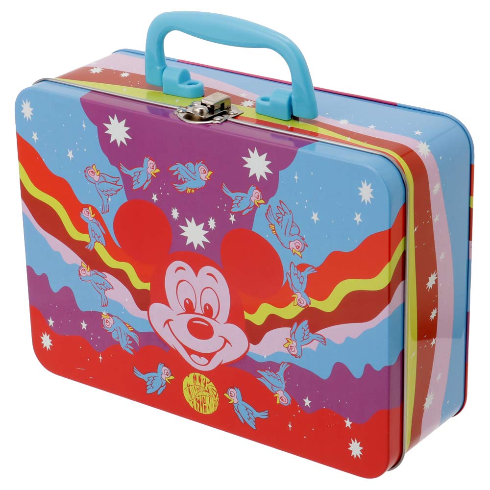 Small Planet Disney Nostalgica Tin Box Bird Circle Nostalgica APDS4168N