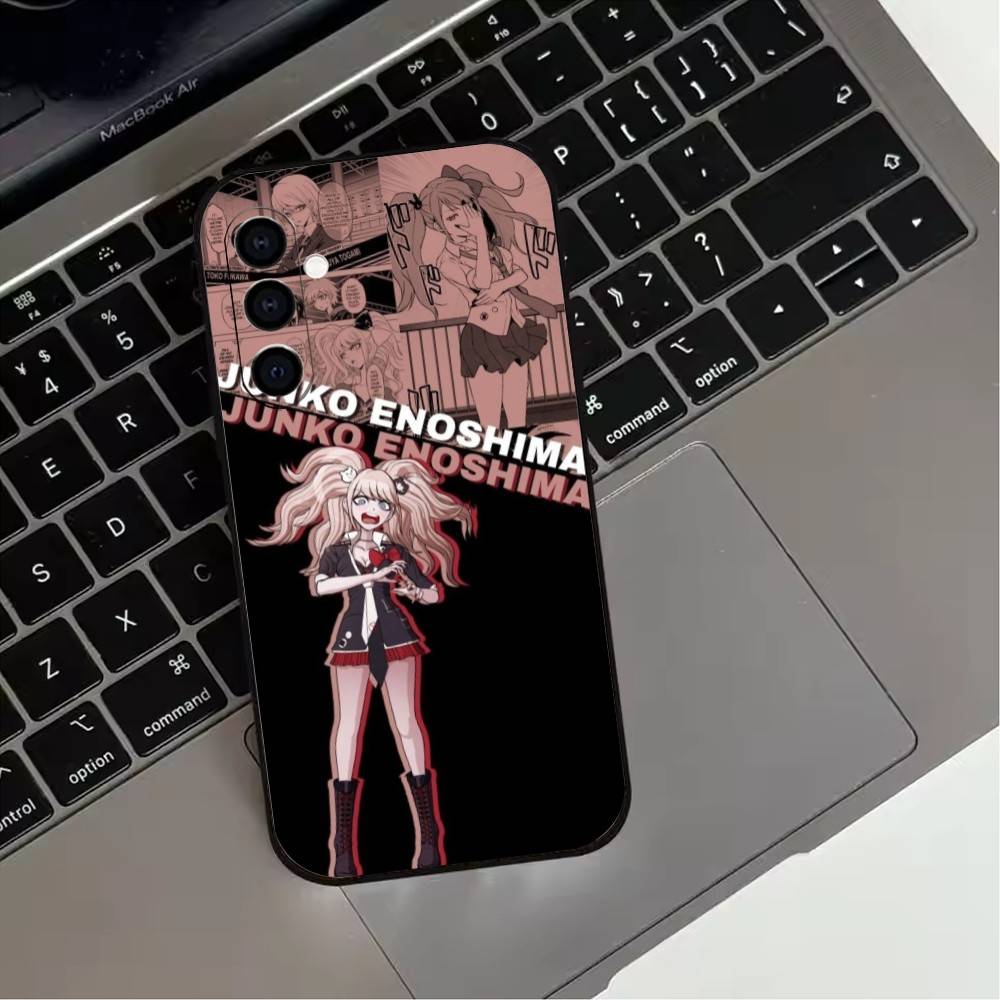 Sweet J-Junko Anime Enoshima-es Phone Case For Samsung Galaxy A73,A72,A71,A70,A53,A52,A51,Soft Silicone Black Cover