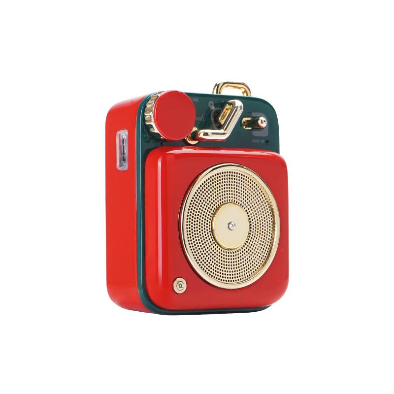 Mao King Atomic Player Retro Portable Bluetooth Speaker CN Plug (adapter Included)