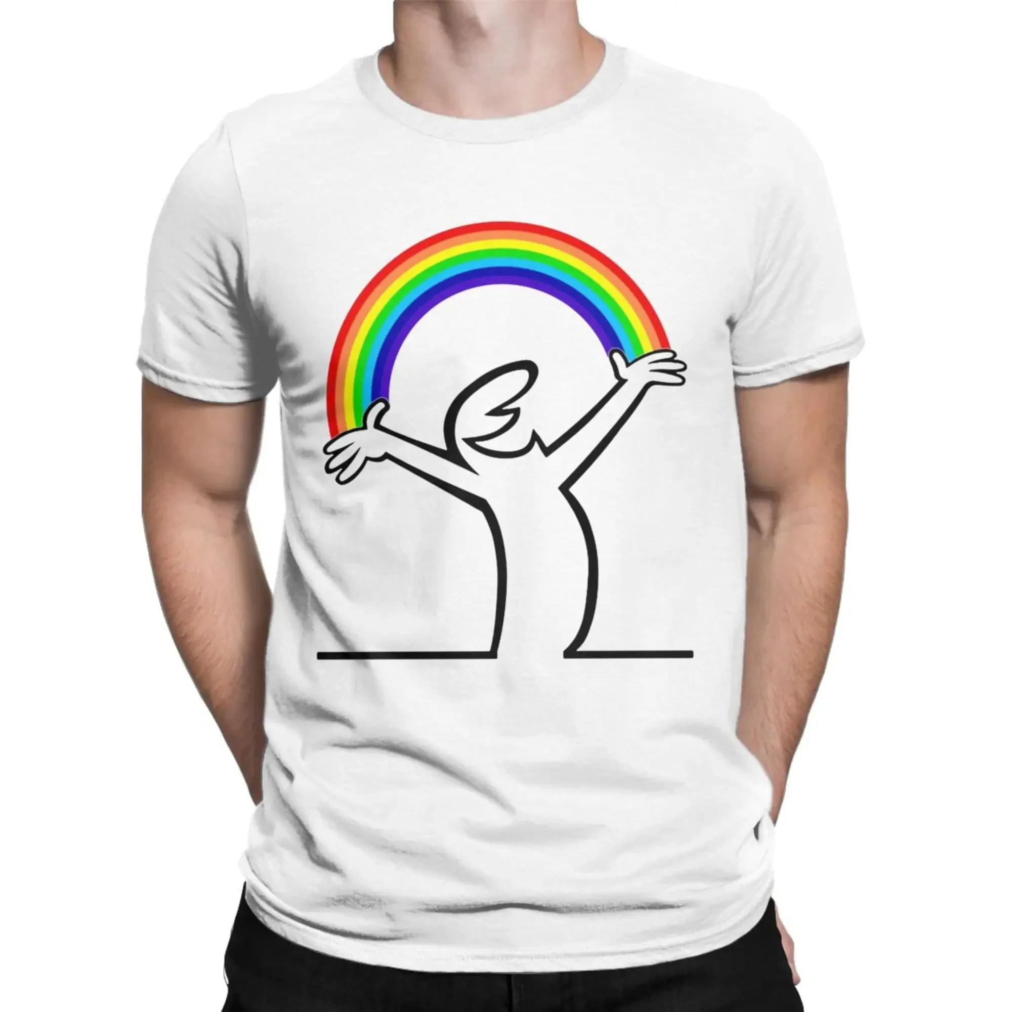 La Linea Men Lineman Rainbow La Linea T Shirt Cotton Clothing Vintage Short Sleeve O Neck Tees Birthday Present TShirt S