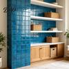 Removable Bathroom Wall Decor Self-Adhesive Mosaic Stickers for Kitchen Bathroom, Waterproof Wallpaper, Sink Backsplash Protector 3D Peel And