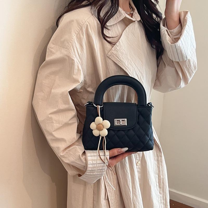 Nischen-Diamanttasche Damen neue Mode vielseitige Handtasche lässiger Trend kleine quadratische Tasche Umhängetasche