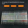 Colorful Fishing Flash Lamp LED Lure Light with Hook Fishing Squid Hook Diamond Shape Bass Spoon Deep  Drop Underwater Durable