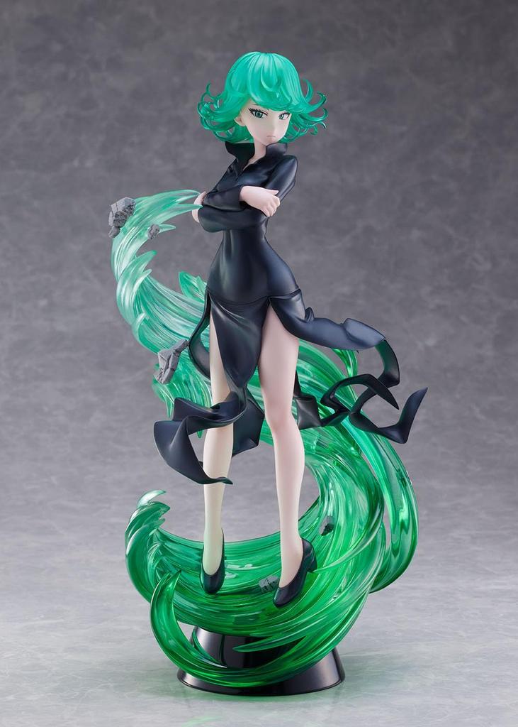 Bellfine Man Tatsumaki the Fearsome Scale PVC Complete Figure One-Punch 1/7 Pre-painted