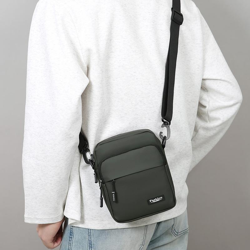 Men's Bag Lightweight Nylon Bag Portable Shoulder Bag