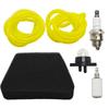Air Fuel Filter Line Hose Primer Bulb Spark Plug Kit For Poulan Cranftsman PP220LE Pro 260 Pro PP220 220LE PP210 SM4018 Chainsaw