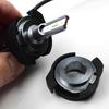H7 LED Headlight Bulb Adapter Holder for Vehicle Head Lamp Base Retainer Ensures Secure Bulb Position for Driving