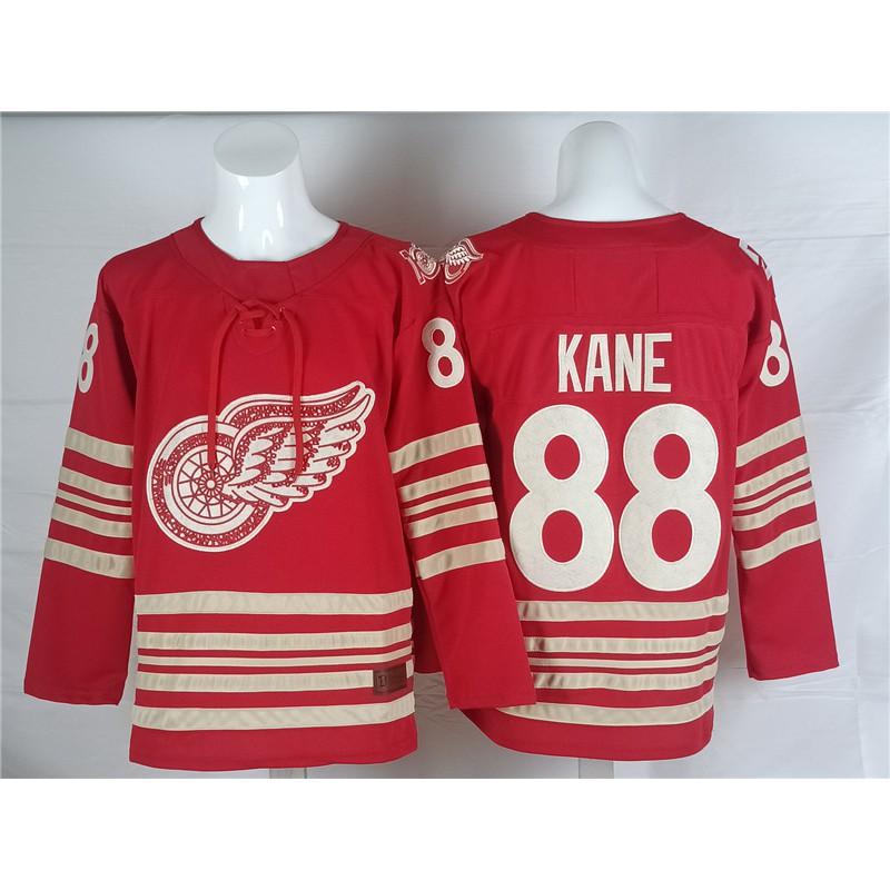 Detroit Red Wings NHL Hockey Jersey Mens Cotton Fan Apparel Ice Games Casual Wear