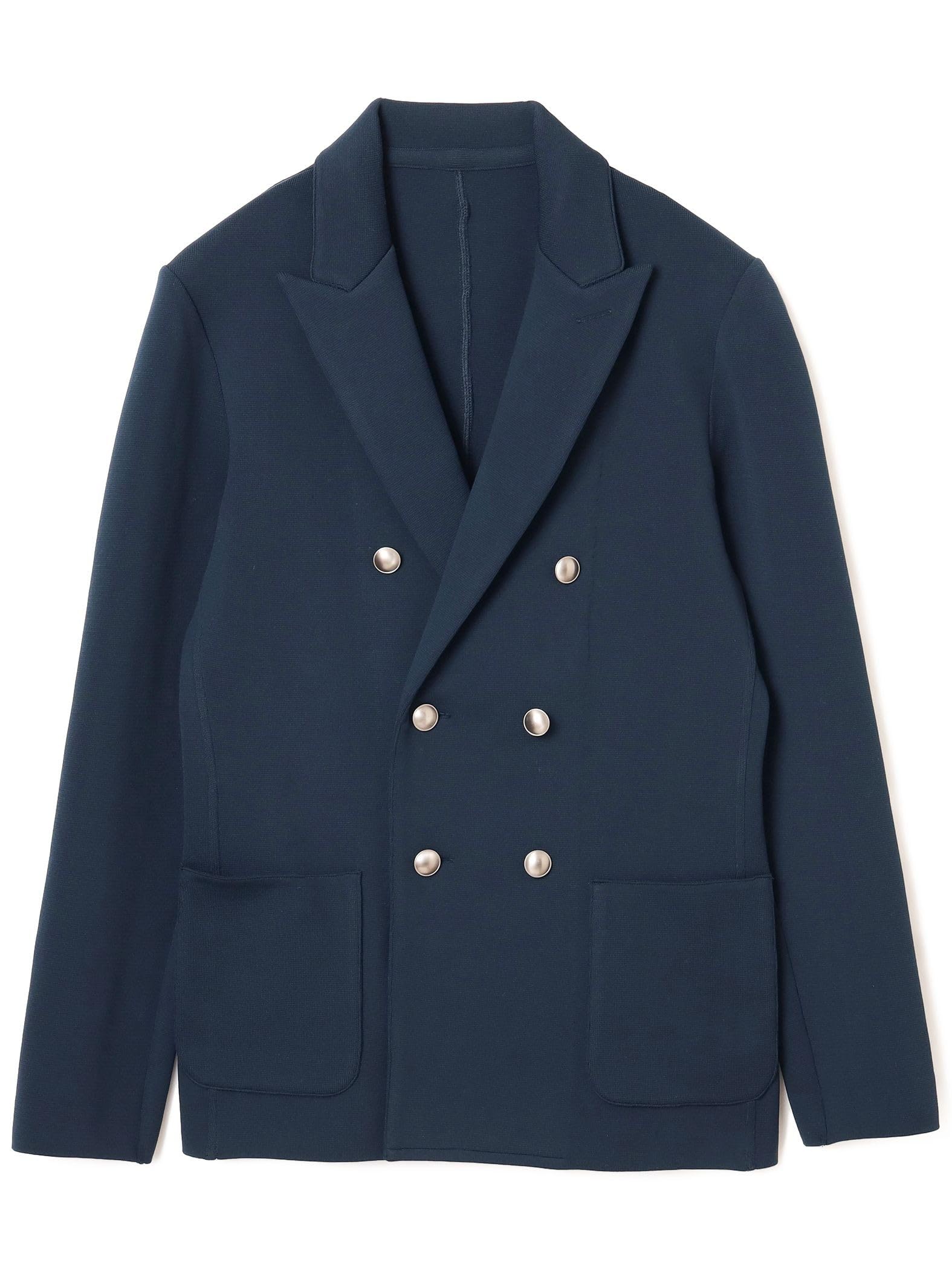 

Knit PURPLE LABEL Milan Rib Knit Double Jacket NAVY L [BEAMS GOLF] L/S Men s Темно-синій