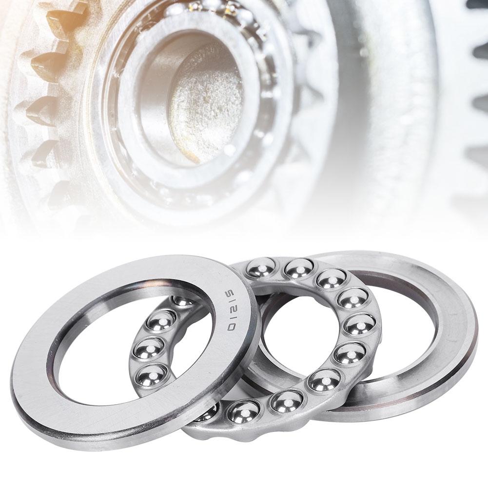 Axial Thrust Ball Bearing High Accuracy Plane Pressure Industrial Accessories 51210