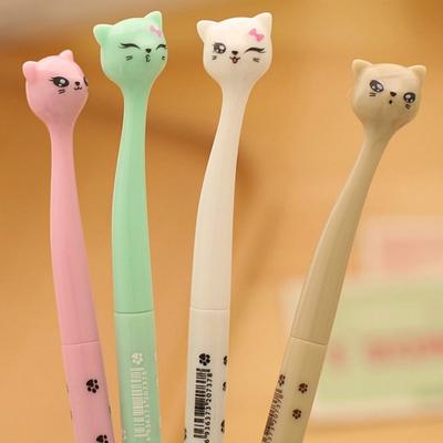 Creative Stationery Cute Cartoon High Foot Cat Neutral Pen Signature Pen Cat