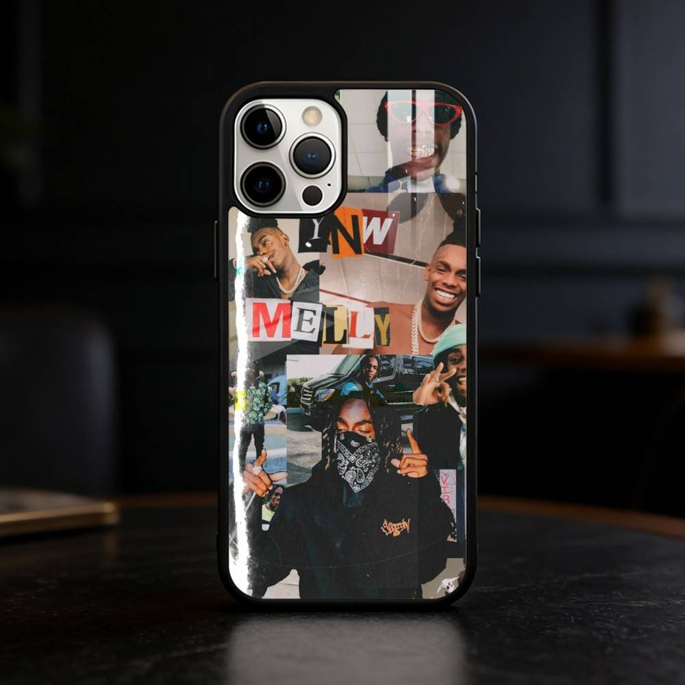 Y-YNW Melly Rapper SINGER Phone Case For iPhone 17/16/15/14/13/12/Plus/Pro/Max for Magnetic Wireless Charging iPhone12mini