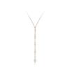 [LeShop] 14K Flow Pearl Necklace (Gold Plated)_LJ5204BRN