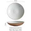 Ru Han European Style Ceramic Hand-Pulled Soup Plate