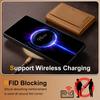 Luxury 2-in-1 Magnetic MagSafe Wireless Charging Leather Case for Samsung S26 S25 Ultra S24 S22 Plus Note 20 Ultra Card Holder
