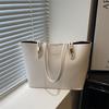 Schultertasche mit großem Fassungsvermögen, einfache und vielseitige Arbeitstasche, Tragetasche, modische Brauttasche, Unterarmtasche, Retro-Damentasche.