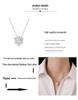 925 Silver Heartbeat Necklace with Heart Diamond Pendant - Women's Light Luxury Clavicle Chain Jewelry