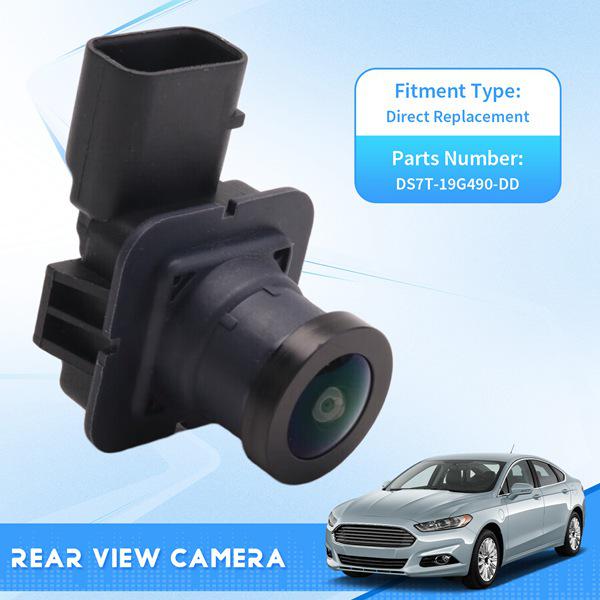 Black ABS Rear View Camera for Ford Mondeo